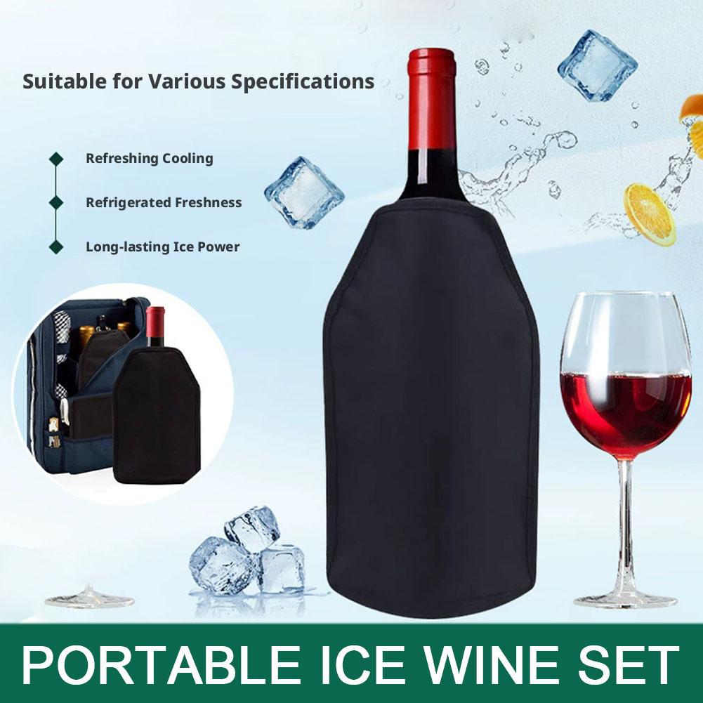 Wine Chiller Sleeve - 재사용 가능한 와인 쿨링 슬리브 휴대용