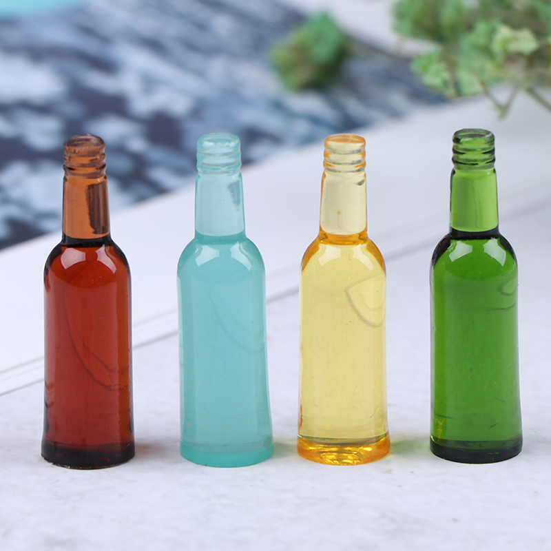 Wine Beer And - 6개 1:12 인형의 집 미니어처 맥주