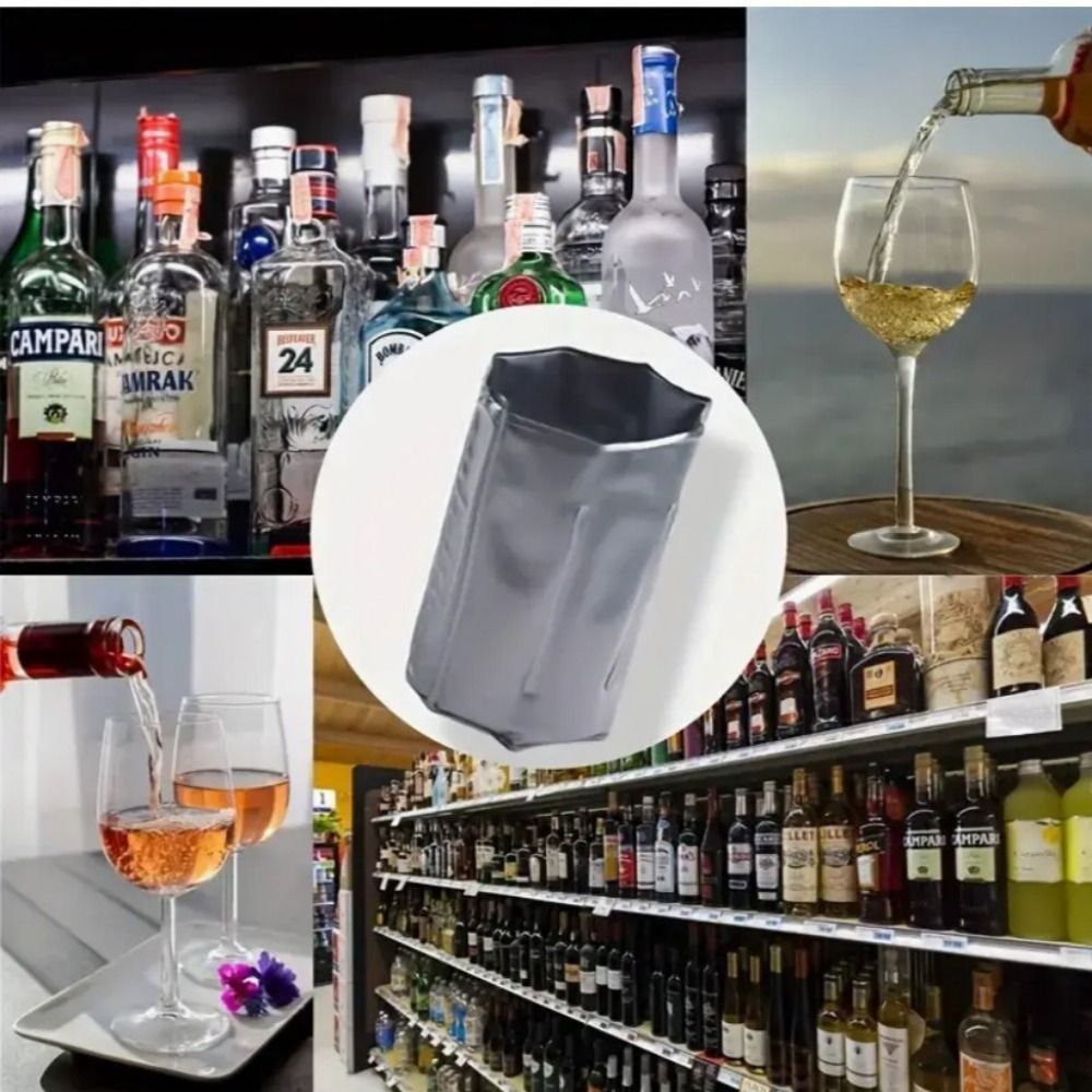 재사용 가능한 와인 쿨러 백 그레이 퀵 쿨링 보냉 와인 - Wine Chiller Sleeve 리뷰 및 가격