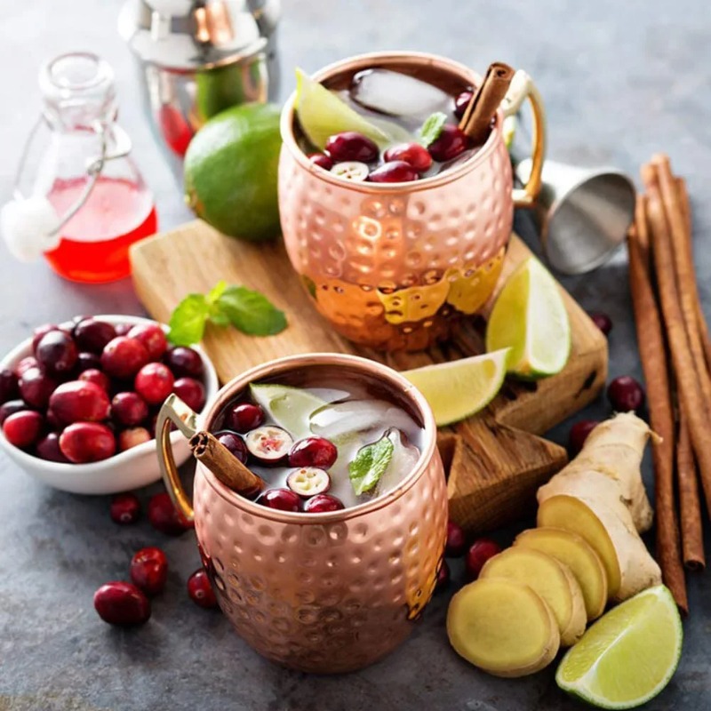 1-6PCS 칵테일 와인 컵 모스크바 뮬 머그 스테인레 - Wine Beer Juice 리뷰 및 가격