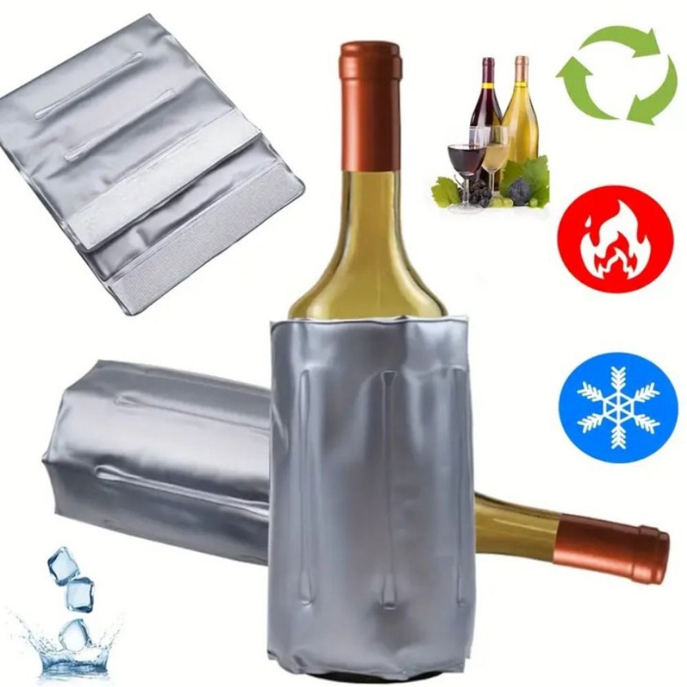 재사용 가능한 와인 쿨러 가방 그레이색 보온 보냉 와인 - Wine Chiller Sleeve 리뷰 및 가격