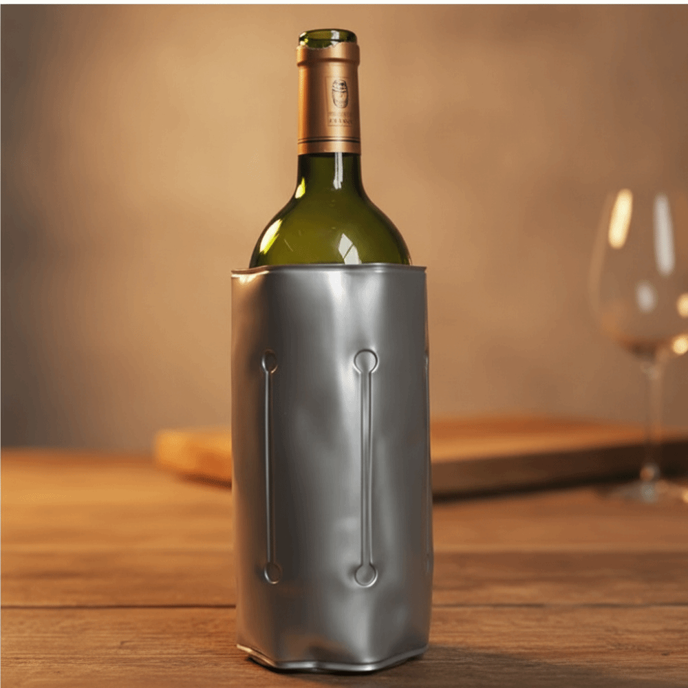 재사용 가능한 와인 쿨러 가방 그레이색 보온 보냉 와인 - Wine Chiller Sleeve 리뷰 및 가격
