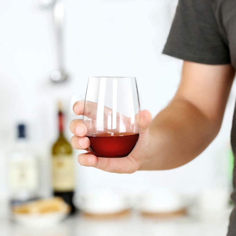 2/4개 깨지지 않는 플라스틱 와인잔 360/480ML - Wine Beer Juice 리뷰 및 가격