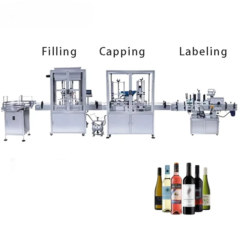 자동 유리병 음료 포장 라인 |   고속 와인/맥주 충 - Wine Beer And 리뷰 및 가격